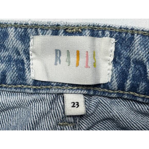 Rails Women's The Sunset Crop High Rise Crop Flare Jeans - Size 23 (23x27) - Picture 4 of 6